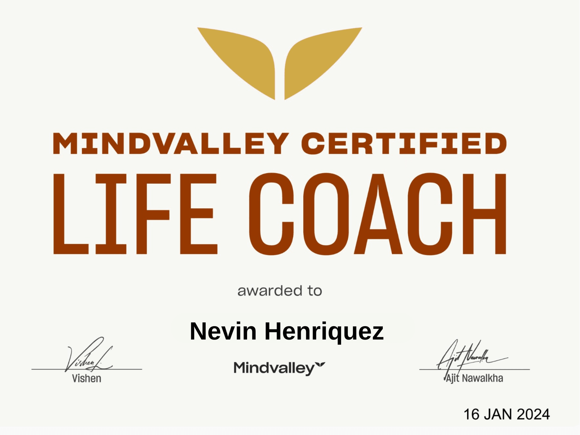 Evercoach Fundamentals of Coaching — Nevin Henriquez